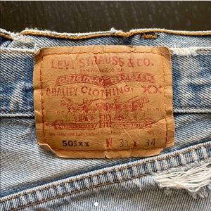 Vintage Levi 501